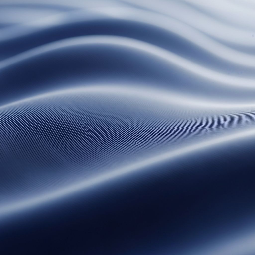 Abstract wave patterns representing hormone rhythm cycles